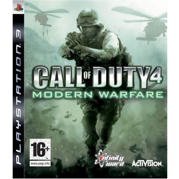 CALL OF DUTY 4 MODERN WARFARE / Jeu console PS3 - Achat ...