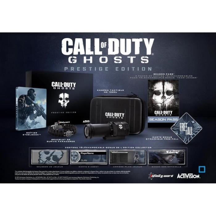 Call Of Duty Ghosts Prestige Jeu XBOX 360