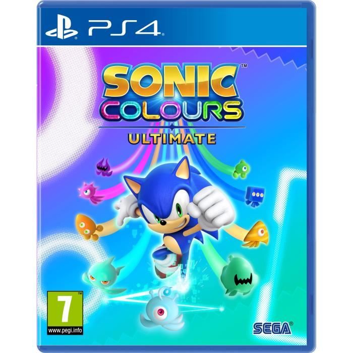 Jeu PS4 Sonic Colours Ultimate Action Edition Standard En
