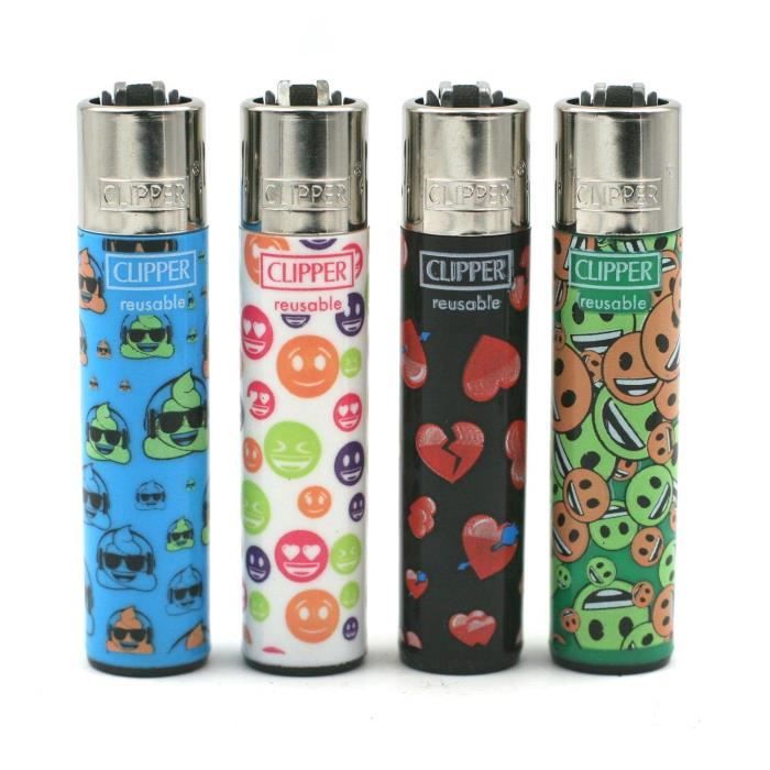 Briquet CLIPPER Maxi Games And Hobbies - Lot De 4