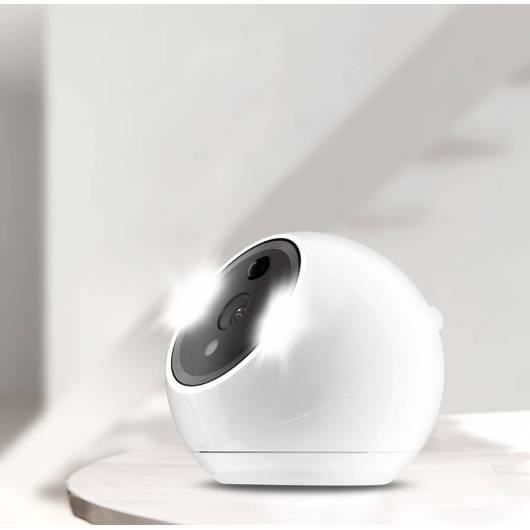 Atom, la caméra à reconnaissance faciale - Couleur - Blanc- Marque : Amaryllo