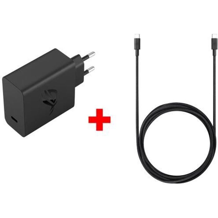 Adaptateur Secteur 65W + Câble USB Type-C pour ASUS ROG Phone 5