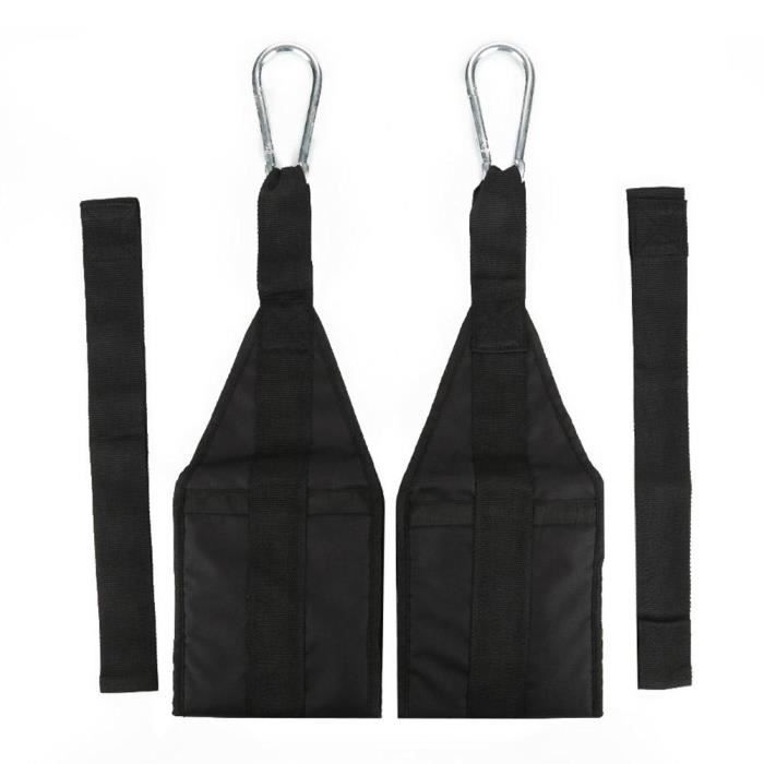 Sangles abdominales AB Pull Up Straps Porte De Levage De Poids Suspension Gym Bar Abdominal Fitness Gym Accueil-OHL