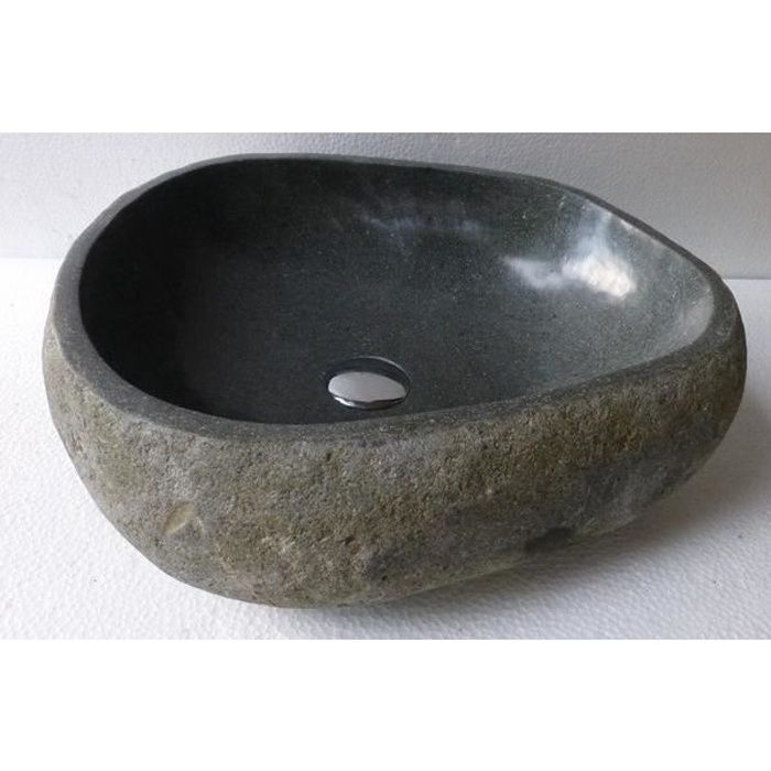vasque en pierre 40cm