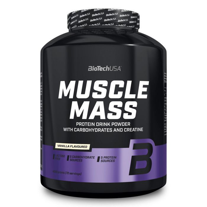 Hard gainers Muscle Mass - Vanilla 4000g