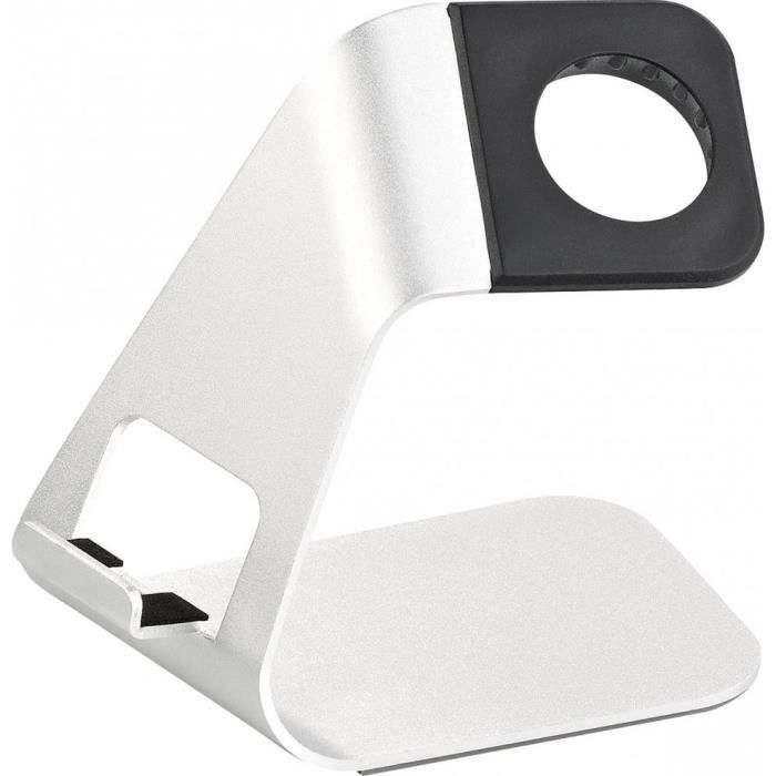 Support de chargement 2 en 1 pour Apple Watch et smartphones