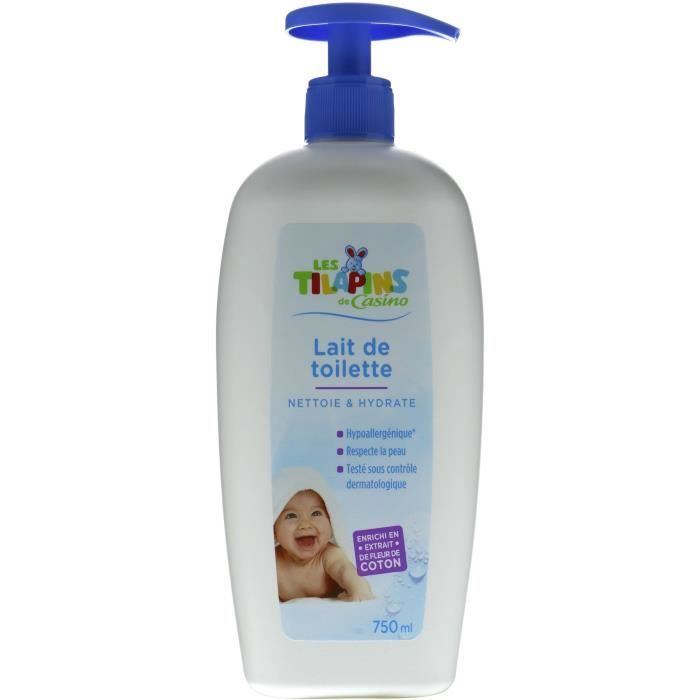 LES TILAPINS Lait de toilette 750 ml
