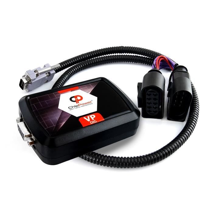 Boitier Additionnel pour VW MULTIVAN T4 2.5 TDI 75 kW 102 CV 1995-2003 Power Chip Tuning Box Diesel VP DIG