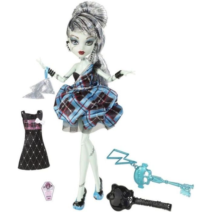 Monster High - Bch90 - Poupée - Tenue De Soirée - Frankie Stein