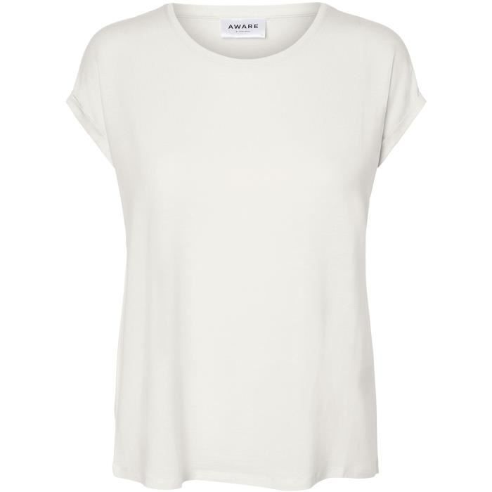 VERO MODA T-Shirt - Femme - Snow White