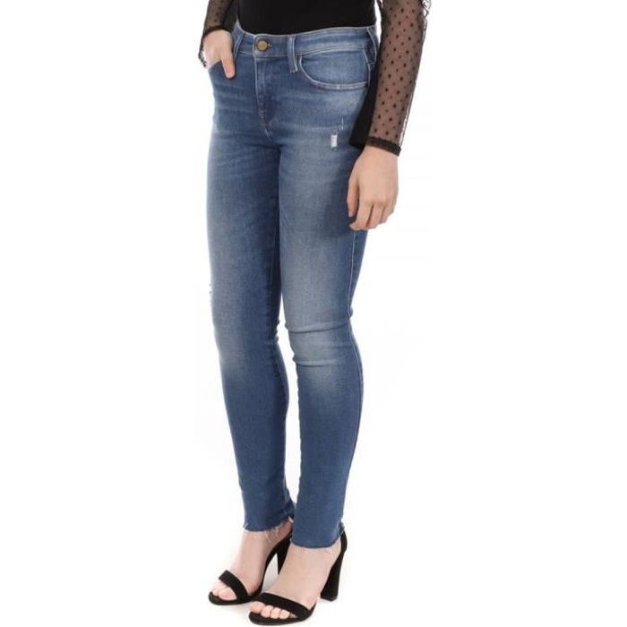 Jeans Skinny Bleu Femme Diesel Skinzee
