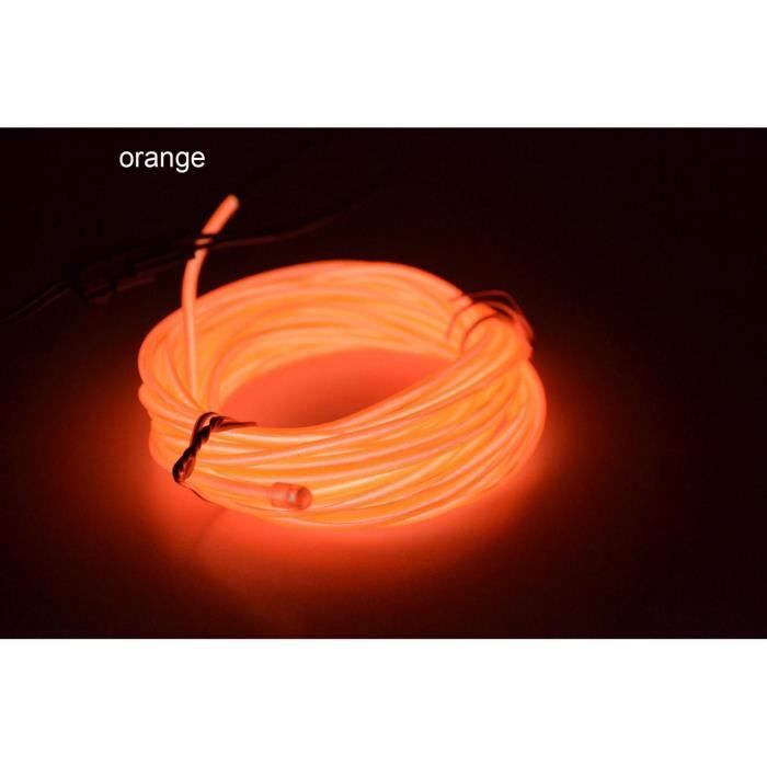 OHP Fil Lumière Bande LED DC12V 1M Orange .