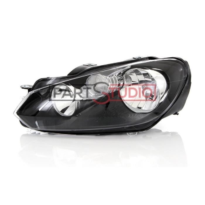 Optique, phare feu avant gauche DRL conducteur, Volkswagen Golf 6 VI de 11-08 à 11-12