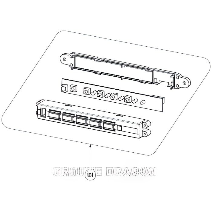 Boitier de commande avec circuit pour hotte ROB…