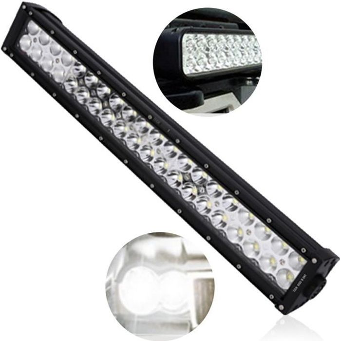 TD® Feu grosses voitures camion LED bande lumière Super lumineux puissance véhicules spéciaux éclairage sombre nuit phares lampe