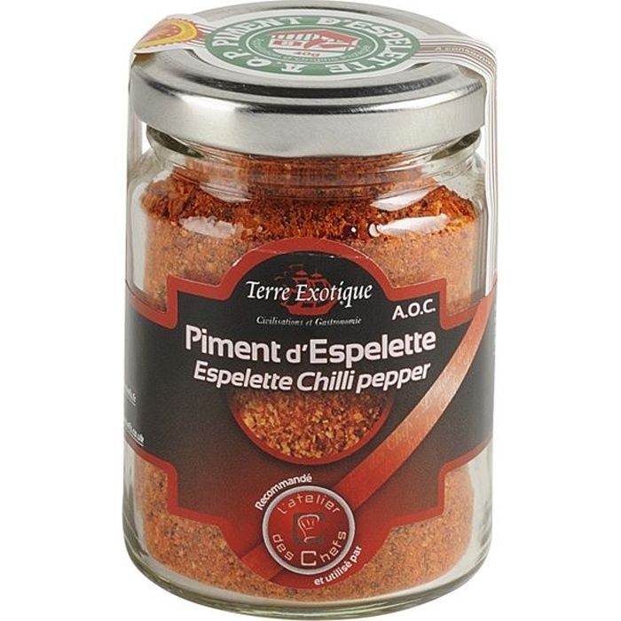 Piment d'espelette - Terre Exotique
