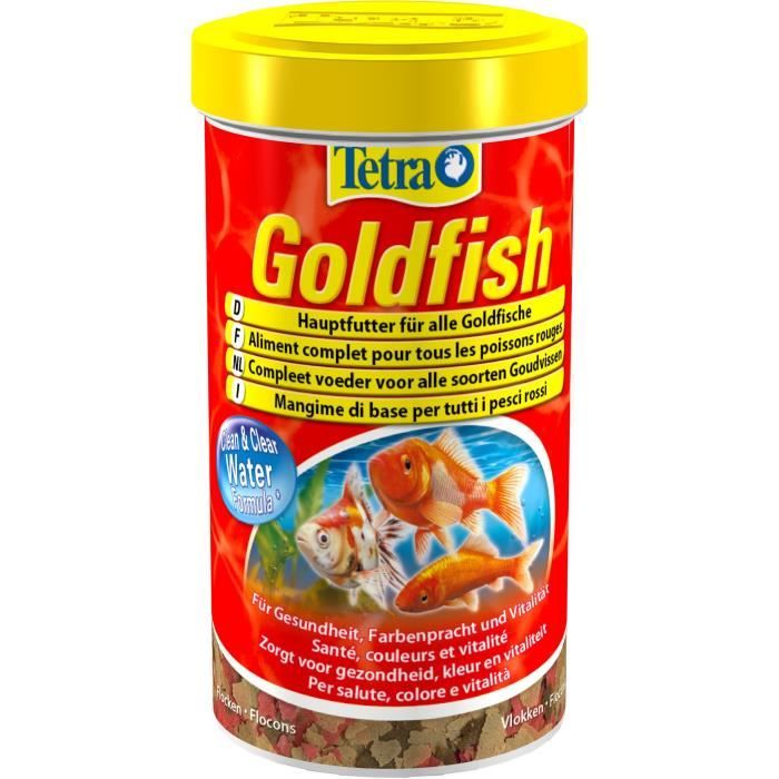 TETRA Aliment complet Goldfish - Pour poissons rouges - 500 ml