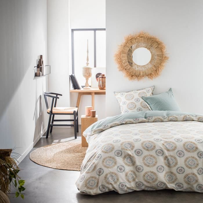 Housse de couette et taie d'oreiller Today 100% Coton 57 fils 4.47 - taille:240 x 260 cm