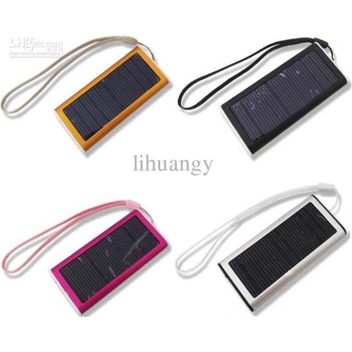 Mini Chargeur Solaire 1350mAh pour Smartphone