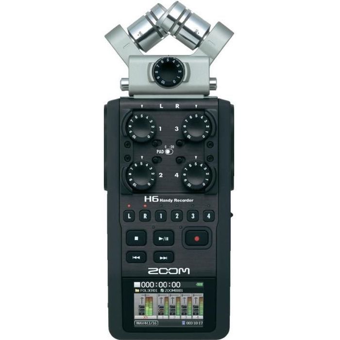 Zoom H6 Pro Enregistreur audio numérique