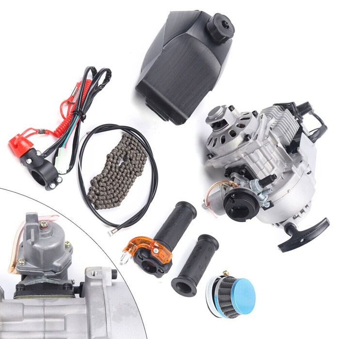 Kit velo electrique kit moteur de demarreur de traction 49cc 2 temps VELO ASSISTANCE ELECTRIQUE