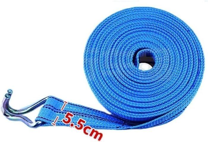 Sangles d'arrimage à cliquet de 25 mm * 2 m, Ceintures de Tension Robustes Sangles d'arrimage réglables pour camions de remorque de Cargaison de Moto Sup Kayak Bagages - Vert
