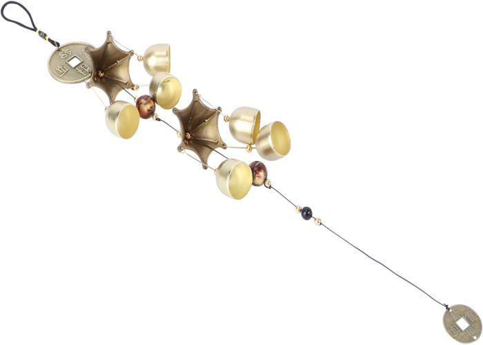 Cabilock 2 Pièces Carillon Éolien Sonnette Extérieur Décor De