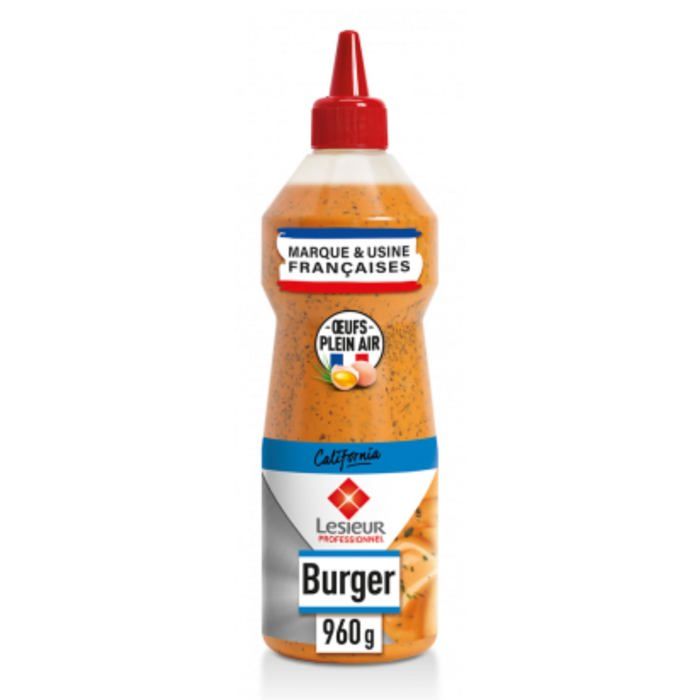 LESIEUR PROFESSIONNEL - Sauce California Burger - flacon souple 970 ml