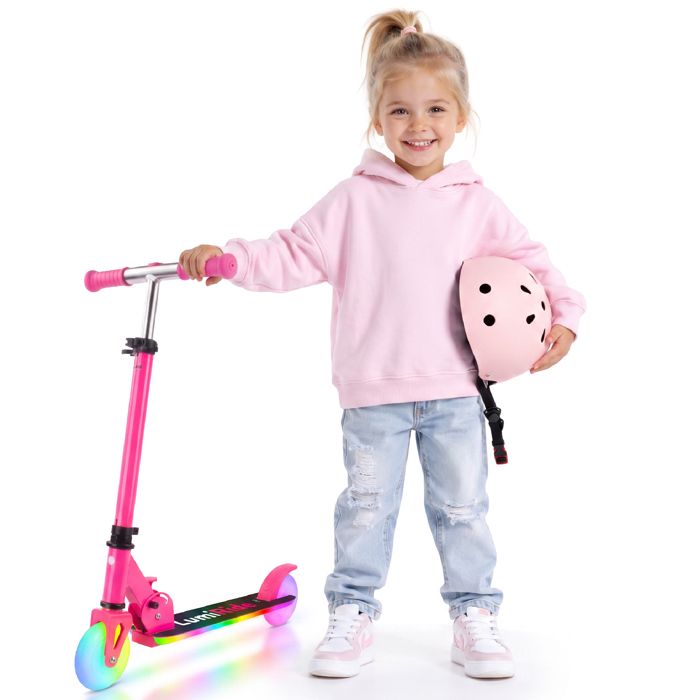 Lot De 2 Lampes LED Coccinelle Pour Trottinette Enfant – Rouge/bleu, 3 Modes, étanche IP65, Fixe Partout (sac, Guidon, Casque)