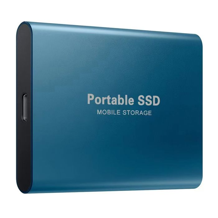 2TB Dur Externe Disque Portable Type C Mini SSD à Corps SSD Ultra-Mince Transmission à Grande Vitesse Usb 3.0 Label