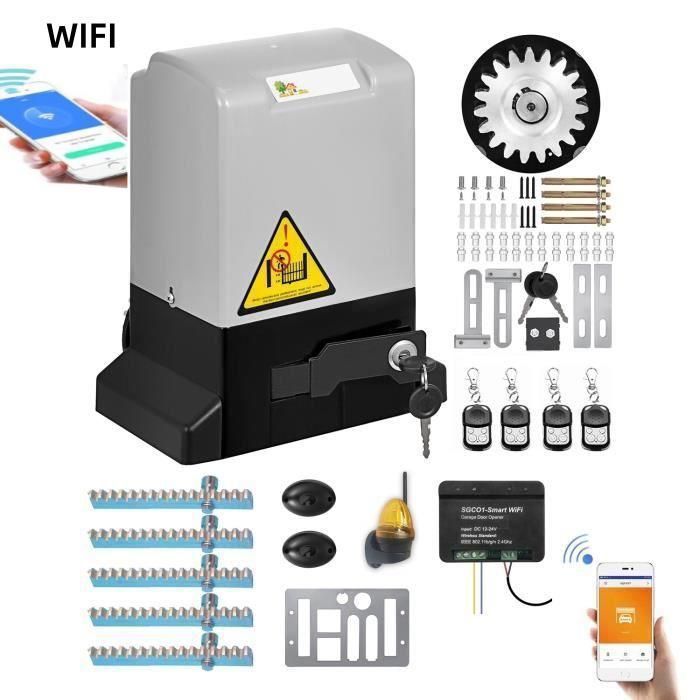 Kit Motorisation Portail Coulissant -Kit douverture automatique de portail coulissant