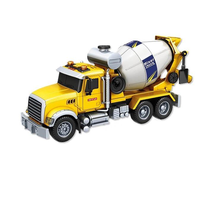 Camion de jouet de mélangeur de ciment Bétonnière Jouet Camion Haute Simulation Télécommande RC Camion de jouet de mélangeur de ciment Bétonnière Jouet Camion Haute Simulation Télécommande RC