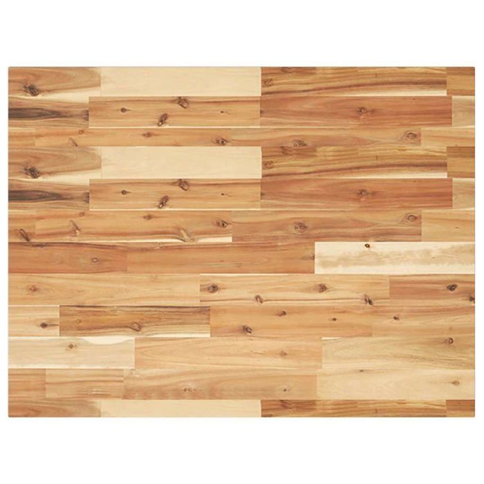 Dessus de bureau en bois dacacia - vidaXL - 100x60x2 cm - Finition à lhuile - Robuste et stable