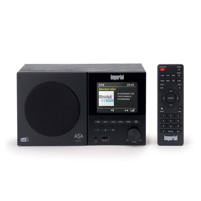 Radio DAB+/FM mono - IMPERIAL - Classic - Bluetooth 5.3 - Écran TFT 9 cm - Haut-parleur 5W RMS