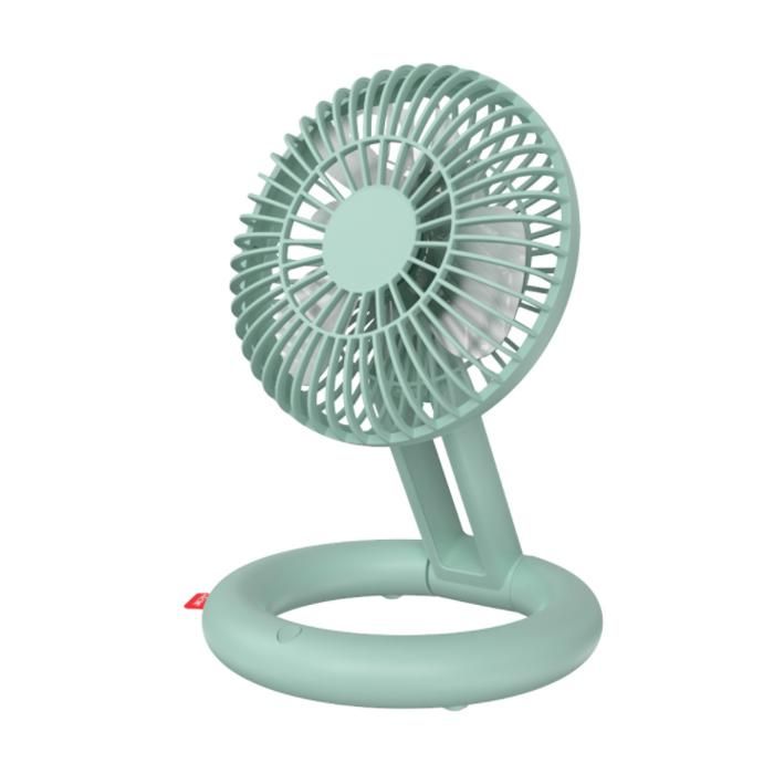 Ventilateur Mini - ATELIX - Bureau Pliant Créatif Rétractable USB Charge Silencieux Petit O Ventilateur De Bureau Ventilateur De C - Atelix