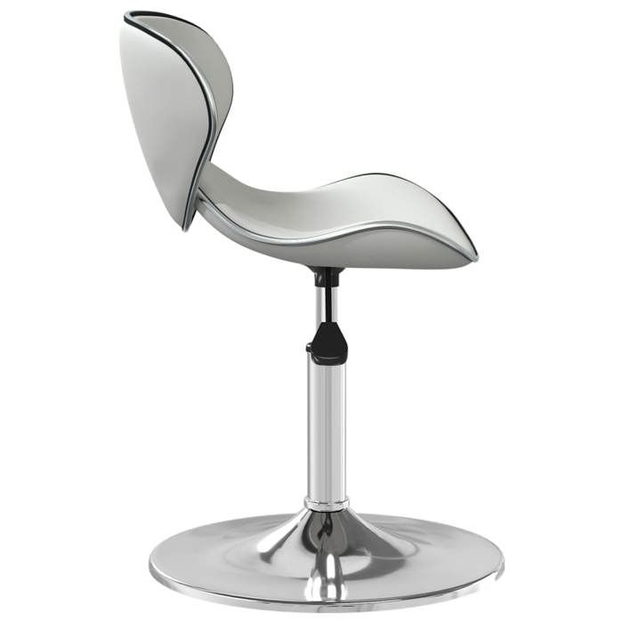 Chaise de cuisine Blanc - Montage simple - SHIELDPRO® Chaise de salle à manger Scandinave Pour salon Blanc Similicuir 8033533
