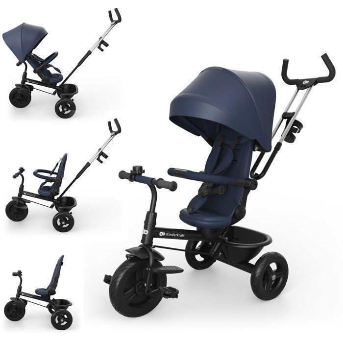 KinderKraft Tricycle ASTON 2 PLUS - vue 2