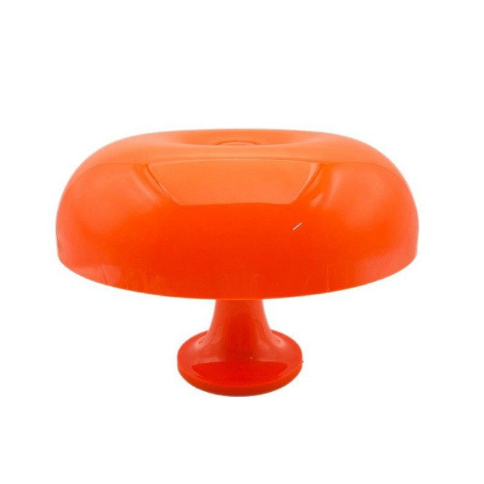 Lampe de table design unique USB élégante orange