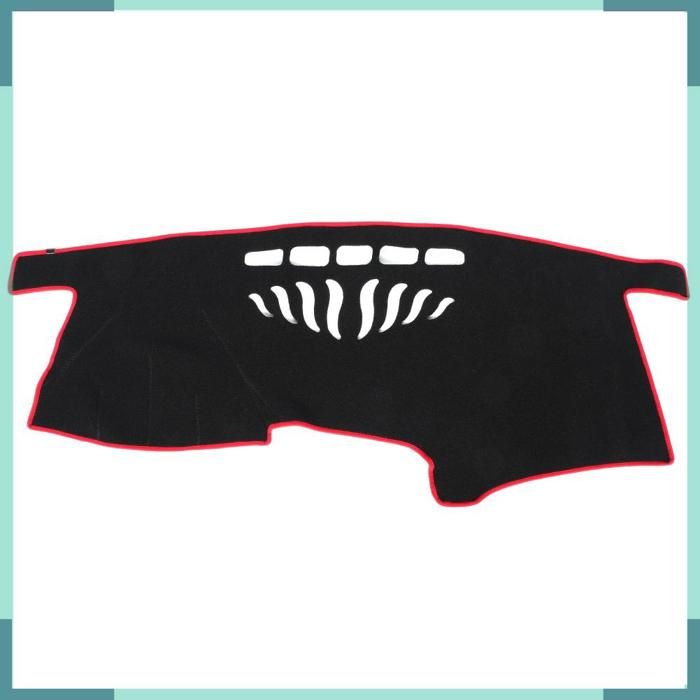 KEENSO Tableau de bord de voiture éviter le coussin lumineux Tapis de Couverture de Tableau de Bord de Voiture de moto pare-soleil