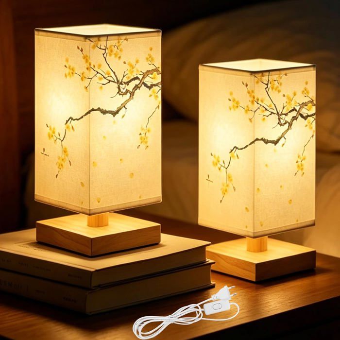 lampes de chevet LED veilleuses tactiles à intensité variable avec températures de couleur lampe de table