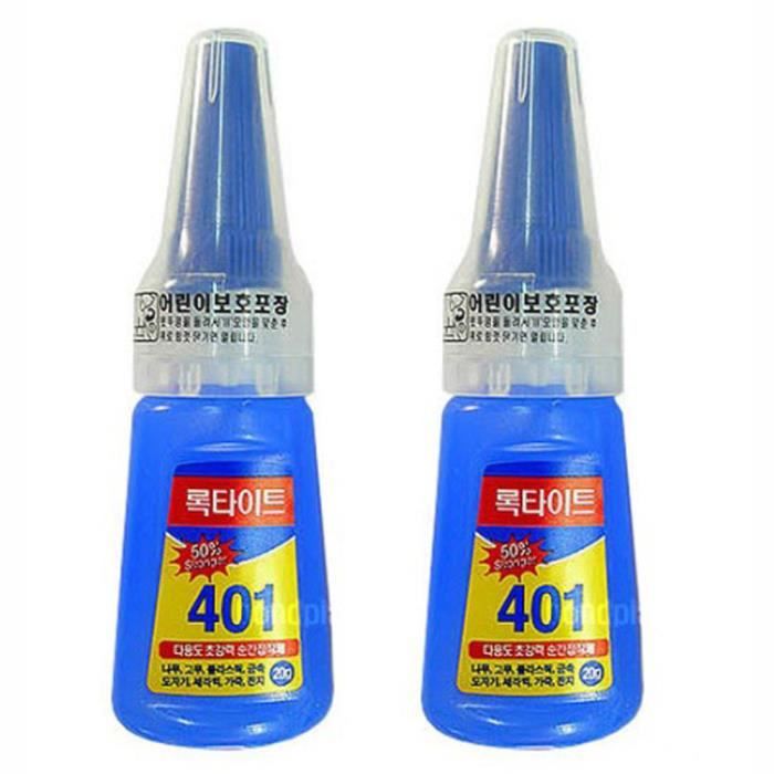 Loctite 401 Super Glue - Instant Adhesive - 20G - Sticks metal, rubber,  ceramic general purpose. Low viscosity. Ideal for use on,35 - Cdiscount  Bricolage