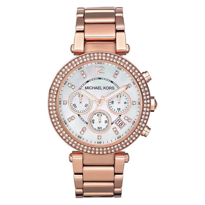 Michael kors ceramic watch rose gold clearance