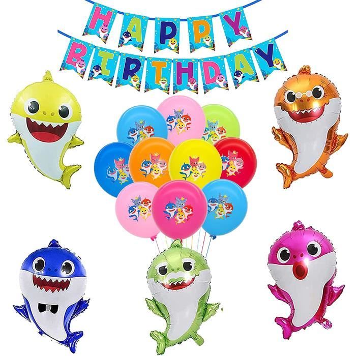 Carte Anniversaire Baby Shark : Baby Shark Carte d'anniversaire 4 ans