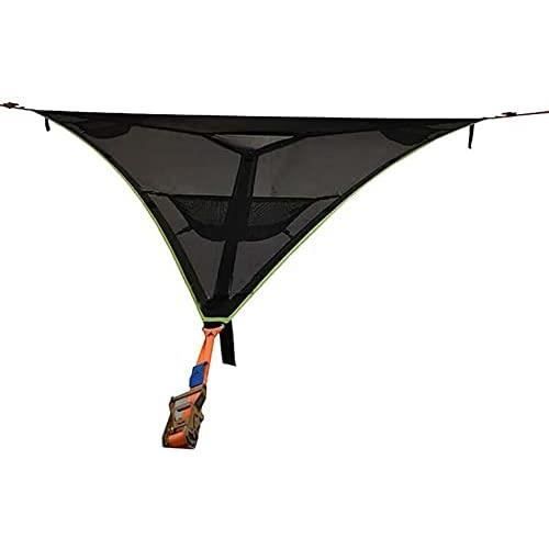 Hamac Triangulaire 13 Pieds - Pour 2-3 Personnes, Capacité 500 Lb - Avec Sangles Et Poches - Camping, Jardin