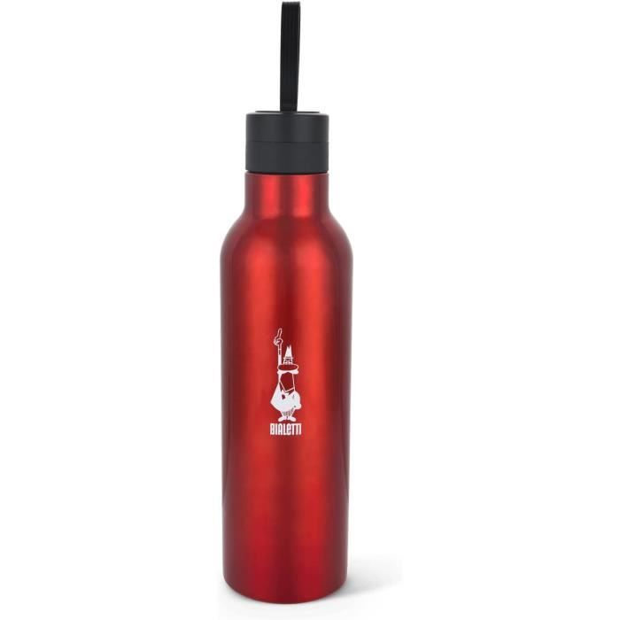 Gourde Isotherme Personnalisable 500 Ml - Acier Inox 304 Double Paroi, Garde Chaud 12h Et Froid 24h