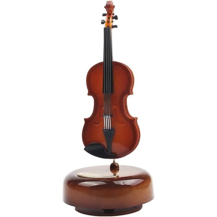 DECHOUS Chic Boîte à Musique Pour Saxophone De Bureau - Ornement Musical Vintage - Cadeau Décoratif