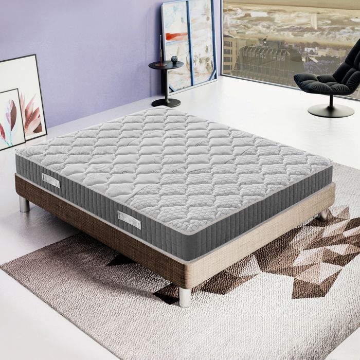 Matelas Stratus 160x200 Mousse Memoire De Forme 22 Cm Ferme Et Equilibre Achat Vente Matelas Cdiscount
