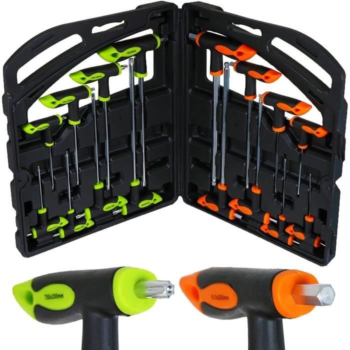 Clé Allen Métrique 3,0 Mm J&A Racing - Acier Ultra Dur, Forme En L, Haute Résistance à La Corrosion