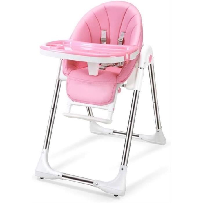 Chaise Haute Portable Pour Bébé - Siège De Table Pliable Avec Plateau & Harnais - Idéal Voyage