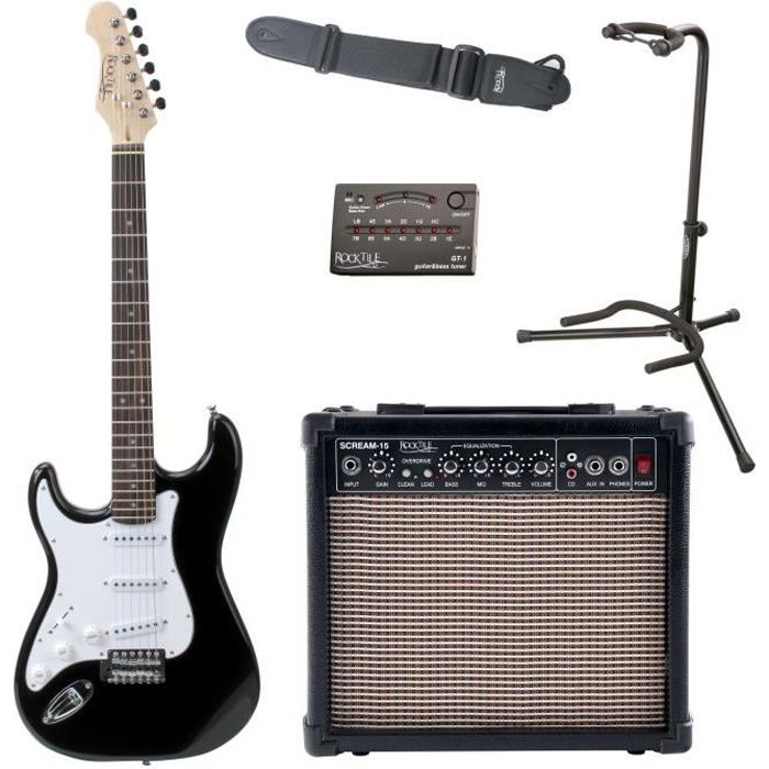 Rocktile Sphere Classic E-Gitaar Sunburst Set